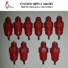 10 Poultry Water Nipple Valves Drinkers