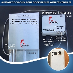 Chicken Sentry - Automatic Chicken Coop Door Opener and Single Door Controller